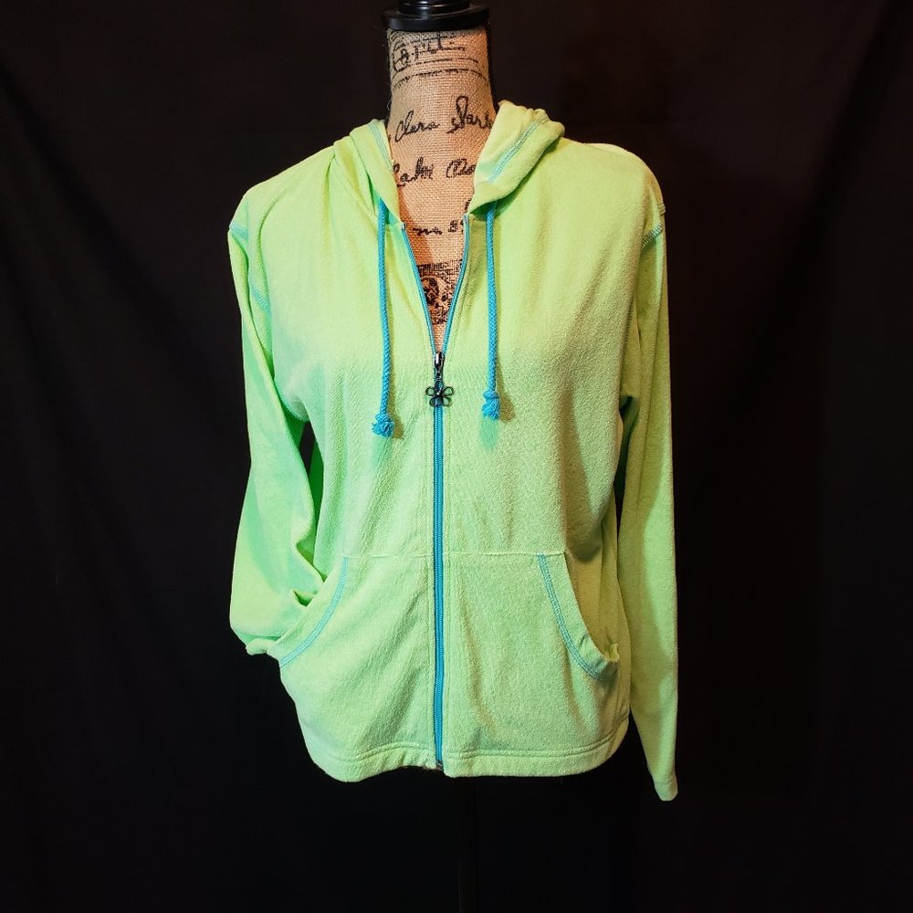 Jane Ashley Zip-up Hoodie Jacket